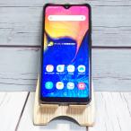 au Galaxy A20 SCV46 Black 本体 白ロム SIMロック解除済み SIMフリー B442773