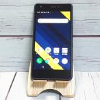 au Qua phone QZ 京セラ KYV44 インディゴ 本体 白ロム SIMロック解除済み SIMフリー B949265
