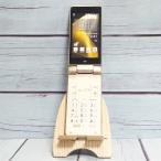 au SHARP AQUOS K SHF33 シャンパンゴールド 本体 白ロム SIMロック解除済み SIMフリー C591889
