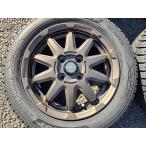 **[ включая доставку ] Tanto вентилятор Cross / Delica Mini * круглый C10S* synchronizer weather 155/65R14* новый товар всесезонный &amp; б/у aluminium 4шт.@**