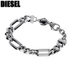  дизель браслет DIESEL DX1351040 цепь мужской мужчина аксессуары аксессуары серебряный черный нержавеющая сталь бренд простой взрослый популярный 