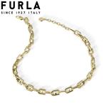フルラ アクセサリー FURLA ネックレス フルラ FURLA チェーン ロゴ CHAINED LOGO イエローゴールド 女性 向け レディース FJ0908NTU
