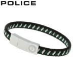 ポリス アクセサリー POLICE ブレスレット ツイスト TWIST メンズ グリーン ブラック 男性 誕生日 記念日 お祝い 贈り物 彼氏 夫 パパ 父 息子