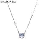 スワロフスキー スティラ ネックレス Swarovski ペンダント ラウンドカット Stilla レディース 女性 アクセサリー アクセ ジュエリー ホワイト 5636706 ブランド