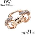 ダニエル ウェリントン アクセサリー Daniel Wellington リング クリスタル リンク リング Crystal Link Ring 50 RG ローズゴールド レディース DW00400578