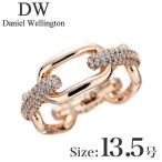 ダニエル ウェリントン アクセサリー Daniel Wellington リング クリスタル リンク リング Crystal Link Ring 54 RG ローズゴールド レディース DW00400580