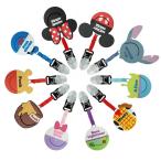 ディズニー デザイン かけるポケット君 全10色 パターカバー置き忘れ防止 DISNEY ミッキーマウス ミニー プー スティッチ アニメ キャラクター ポイント利用