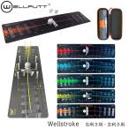 日本正規品 Wellstroke Arc ウェルストローク アーク パターストローク矯正 マット wlp-wellstroke ウェルパットマット wellputt パター練習 ゴルフ  送料無料