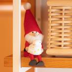 NORDIKA nisse ノルディカ ニッセ ヘビを抱えたサンタ サンタ サンタクロース クリスマス オブジェ 飾り 木製 北欧 雑貨 置物 干支 NRD120806