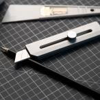 カッターナイフ HMM ユーティリティナイフ カッター 金属 おしゃれ 高級 ギフト デスク