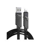 4in1充電ケーブル ライトニングケーブル usb type-c充電ケーブル 急速充電とデータ同期 断線を防ぐ 高耐久 各種対応 2M (2本セット)