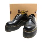 美品 ドクターマーチン 3ホール レースアップシューズ 厚底 1461 QUAD メンズ SIZE UK8 Dr.Martens 中古