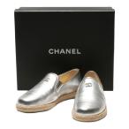 シャネル スリッポン エスパドリーユ G31874 レディース SIZE 39 CHANEL 中古
