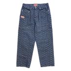 ケンゾー デニムパンツ 青海波 FE55DP