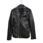 ショッピングライダース バルマン ライダースジャケット ラムレザー BLK メンズ SIZE 46 BALMAIN 中古
