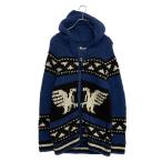 ショッピングカウチン ロンハーマン フーディーカウチンニット ブルー 2820800026 メンズ SIZE M Ron Herman 中古