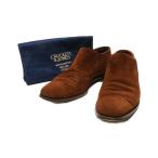 クロケット&amp;ジョーンズ ハンドグレードライン スウェード シューズ メンズ SIZE 7.5 CROCKETT ＆ JONES 中古