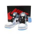 ナイキ スニーカー AIR JORDAN 1  University Blue 555088-134 メンズ SIZE 28cm NIKE 中古