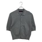 ショッピングパール キャバン パールポロカーディガン コットンカシミヤ 25SS 39-02-51-02005 レディース SIZE F CABaN 中古