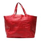 ショッピングセリーヌ セリーヌ トートバッグ レザー ホリゾンタルカバ レッド レディース CELINE 中古