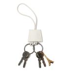 バレンシアガ エッフェル チャーム キーリング ホワイト メンズ BALENCIAGA 中古