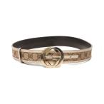 グッチ GG柄レザーベルト メンズ GUCCI 中古