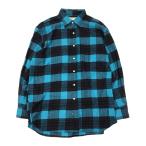 ショッピングINDIVIDUALIZED インディビジュアライズドシャツ 長袖シャツ チェッカーシャツ メンズ SIZE M INDIVIDUALIZED SHIRTS 中古
