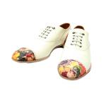 ノゾミイシグロ ウィングチップ FLOWER COLLAGR BOOTS メンズ SIZE 41 NOZOMI ISHIGURO 中古