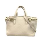 美品 サルバトーレフェラガモ 2way ハンドバッグ ショルダーバッグ 斜め掛け ガンチーニ レディース  Salvatore Ferragamo 中古