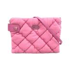 フォリフォリ 2way キルティングクラッチバッグ ミニショルダーバッグ 斜め掛け レディース  Folli Follie 中古