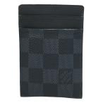 ルイヴィトン マネークリップ付カードケース ポルトカルト パンス N63217 ダミエグラフィット メンズ  Louis Vuitton 中古