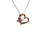 Yahoo! Yahoo!ショッピング(ヤフー ショッピング)ヨンドシー ネックレス ハートモチーフ レディース 4℃ 中古