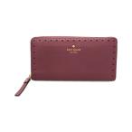 ケイトスペード ラウンドファスナー長財布 WLRU3104 レディース kate spade 中古