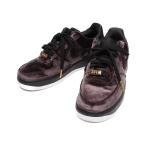 美品 ナイキ スニーカー AIR FORCE 1 VELVET/AH8462-003 レディース SIZE 24.5 (L) NIKE 中古