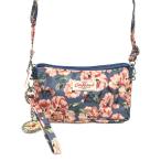 美品 キャスキットソン 花柄ミニクロスショルダーバッグ 斜め掛け レディース Cath Kidston 中古