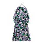 ミュベール 長袖ワンピース 花柄 MA234FA002 レディース SIZE 38 (M) MUVEIL 中古