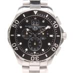 タグホイヤー 腕時計 アクアレーサー クオーツ ブラック CAN1010 メンズ TAG HEUER 中古