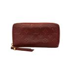 ルイ・ヴィトン ラウンドファスナー長財布 ポルトフォイユ スクレット ロン モノグラム アンプラント M60298 レディース LOUIS VUITTON 中古