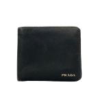 ショッピングプラダ プラダ 二つ折り財布 メンズ PRADA 中古