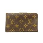 ルイ・ヴィトン 二つ折り財布 ポルトモネ・ビエ・トレゾール 旧型 モノグラム M61730 レディース LOUIS VUITTON 中古