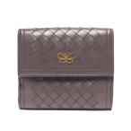 ショッピングヴェネタ ボッテガ・ヴェネタ 二つ折り財布 イントレチャート レディース BOTTEGA VENETA 中古