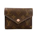 ルイ・ヴィトン 三つ折り財布 ポルトフォイユ ヴィクトリーヌ モノグラム M62360 レディース LOUIS VUITTON 中古