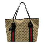 ショッピングＧＧキャンバス グッチ トートバッグ ショルダーバッグ 肩掛け 211970 520981 レディース GUCCI 中古
