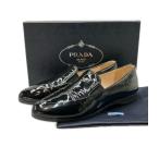 ショッピングプラダ プラダ エナメルローファー 1D736E レディース SIZE 38 (25cm) PRADA 中古