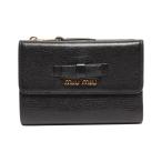 ミュウミュウ 三つ折り財布 レディース MIUMIU 中古