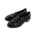 ミュウ ミュウ コインローファー パテントレザー ビジュー レディース SIZE 36 (23cm) Miu Miu 中古