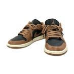 美品 ナイキ ローカットスニーカー AIR JORDAN 1 DC0774-021 レディース SIZE 23 (M) NIKE 中古