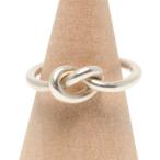 ジョージジェンセン リング 指輪 SV925 A44B ノットリング レディース Georg Jensen 中古