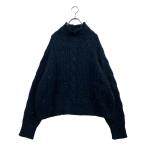 エブール 長袖ニット ハイネック スパン