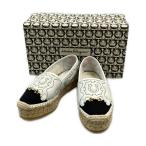  Salvatore Ferragamo туфли без застежки эспадрильи gun chi-ni женский SIZE 7 (L) Salvatore Ferragamo б/у 